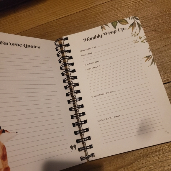 Owlcrate Magical Monthly Reading Planner book - Picture 7 of 12